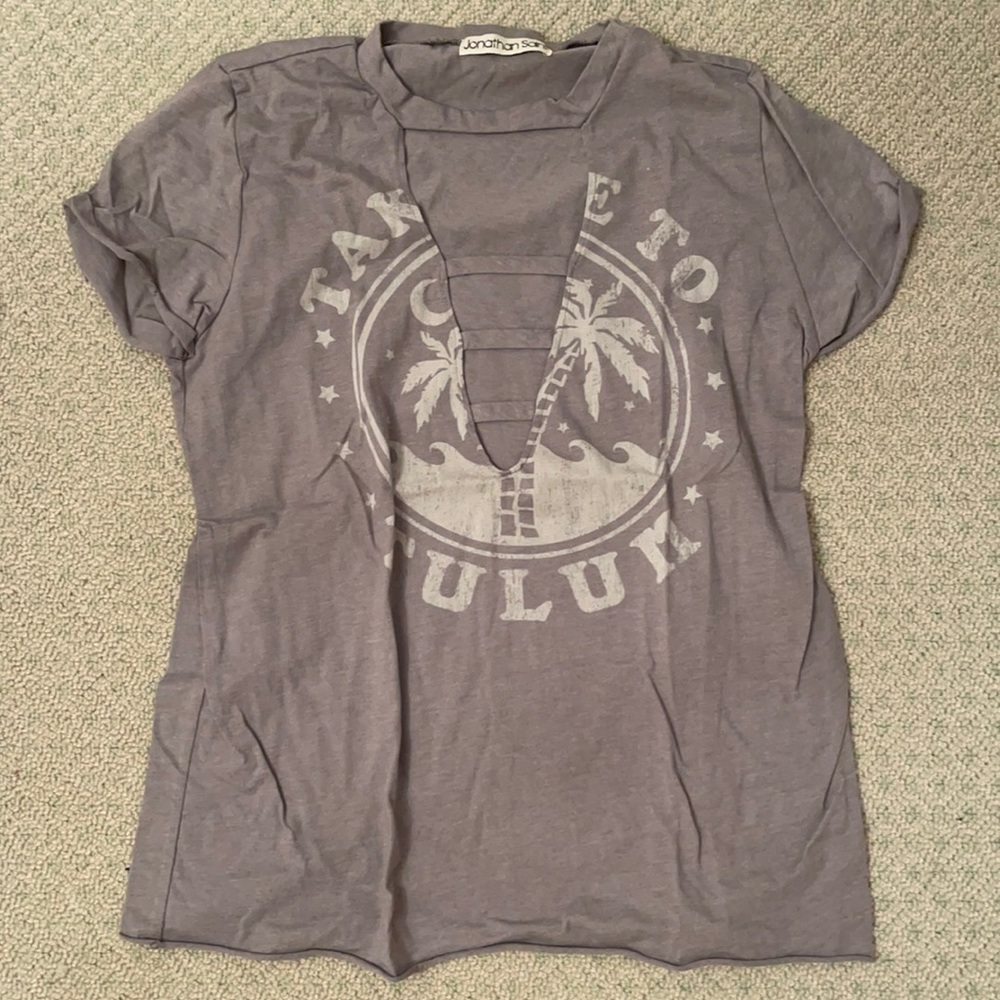 Cut out t shirt